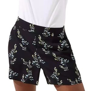 LOFT Floral Print Pull On Shorts